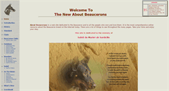Desktop Screenshot of aboutbeaucerons.com